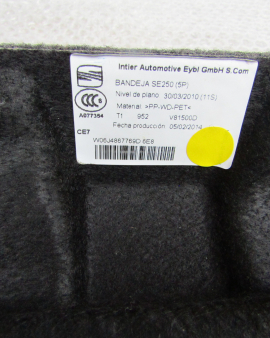 chapeleira (prateleira) SEAT IBIZA ano 2010  a 2015